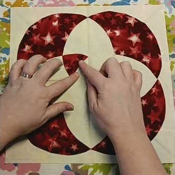 Utah Quilt Block ✂️ Applique Circles | 50 States Quilt Series #diy #quilting #ussewtips #quilted