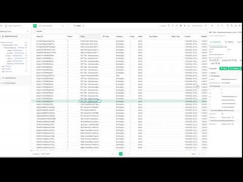 BIM: Datagrid in the browser for easy enrichment