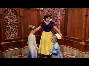 Disney princess meet and greet at Disneyland