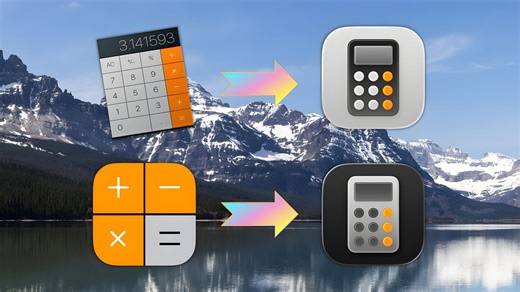 计算器 (iOS/macOS)图标发展史 (1991/2007~2026)