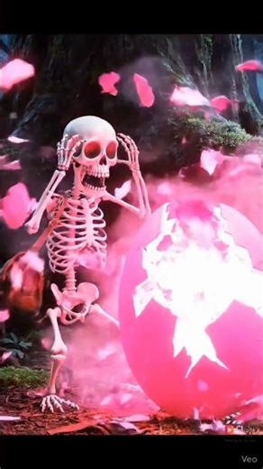 Skeleton Finds a Mysterious Egg… Then Gets EATEN 😭🐸