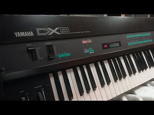 YAMAHA DX9 (how to repair dead key)