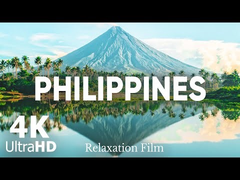 PHILIPPINES in 4K ULTRA HD - Amazing Beautiful Landscape | Aerial Drone | Scenic Relaxation Film