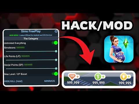 Sims FreePlay Hack 2026: Unlimited Simoleons & LP FREE! Mod APK Tutorial (iOS & Android)