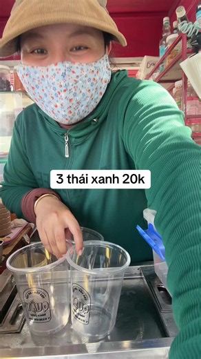 Cách pha trà sữa Thái Xanh 20k — công thức và topping