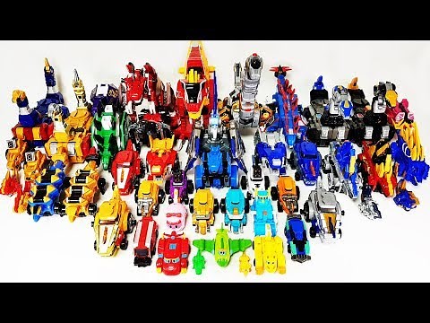 Dino Core, GeoMecha, Power rangers, GoGo Dino, Dino Mecard Dinosaur Robot Transformation Toys Play