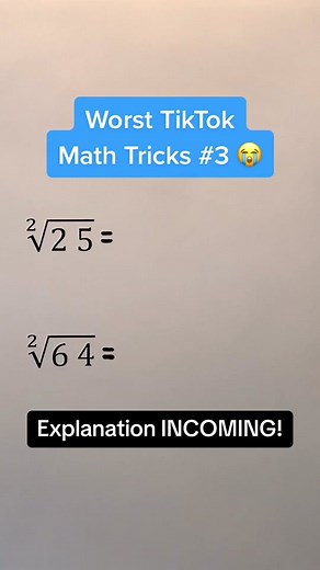 Math Trick for Square Roots Explanation