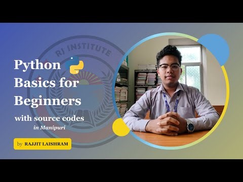 Python Basics for Beginners (in Manipuri) - Announcement 🔥
