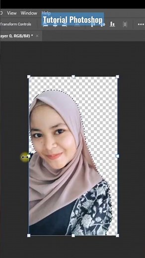 Cara Menyeleksi Foto di Photoshop dengan cepat #photoshop #tutorial #shortvideo