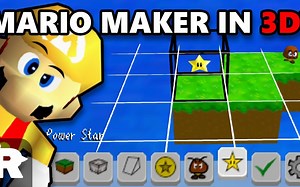 [机翻] 我做了一个3D版的《超级马里奥制造》