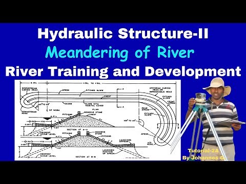 River Morphology, Meandering of a River and River Training works