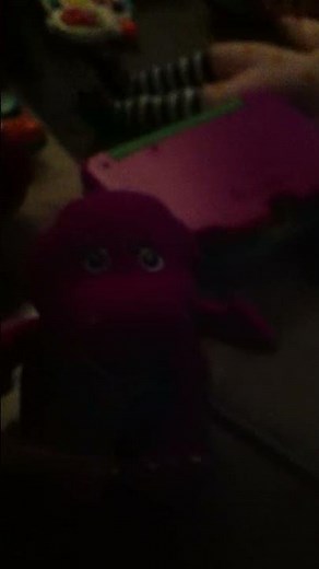 Barney I Love You Plush