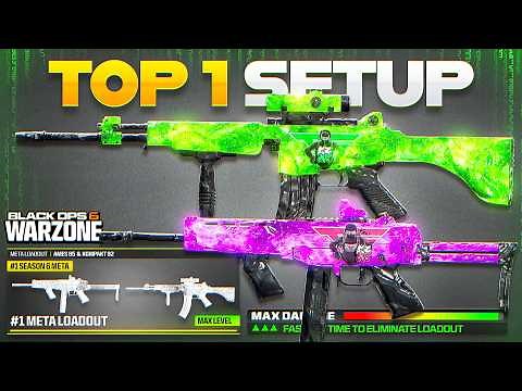the *NEW* OVERPOWERED META LOADOUT in WARZONE BO6! (Best Meta Loadout Build for Season 6)