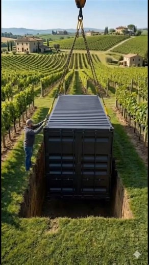 I built a secret wine cellar Under a wineyard #usa #diy