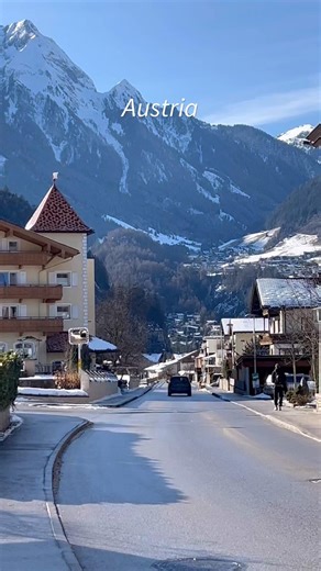 📌Mayrhofen🇦🇹 #austria #snow #holiday #shortsviral #winter #mountains #tirol #alp #오스트리아 #travel