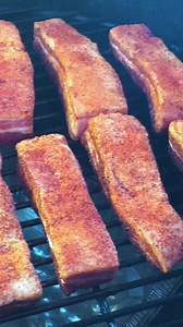 27 reactions | Perfect springy morning with Pork Belly on the Hunsaker Smokers drum  | Cooking With Ry | Facebook