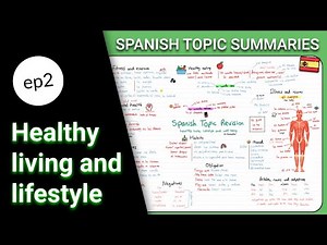 Spanish GCSE: Healthy Living & Lifestyle Topic Revision