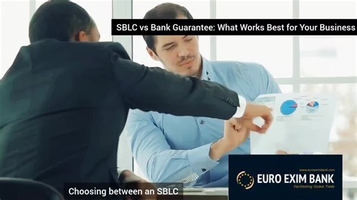SBLC vs Bank Guarantee: Choosing the Right Instrument for Your Business | Euro Exim Bank posted on the topic | LinkedIn