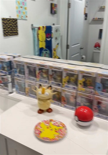 Decorating My Pokemon-Themed Bathroom for Pokemon Day