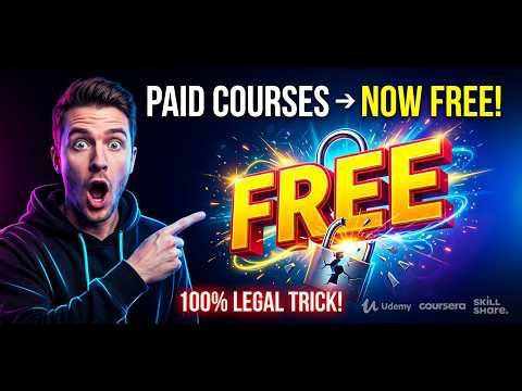 Unlock Premium Courses for FREE – Secret Method!
