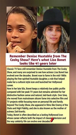 Lisa Bonet Hollywood career legacy overview | 80s TV stars aging gracefully today