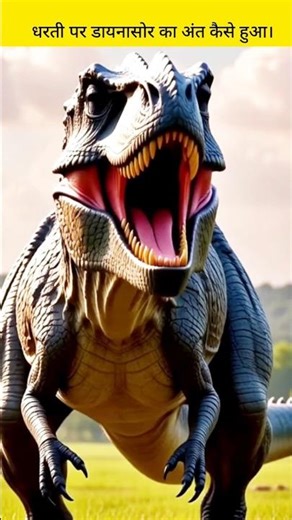 How Did Dinosaurs Go Extinct? 🦖🌍 #Dinosaurs #Extinction #ScienceFacts #Shorts