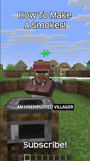 How To Make A Smoker In Minecraft!