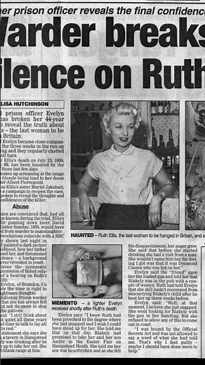 Ruth Ellis: Last woman executed in Britain (1955) | Forgotten Files