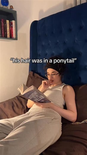 Sab / Bookstagram 🥀 on Instagram: "unless you’re Roman Reigns, Eren Jaeger, the Witcher, Jason momoa, stay away from the ponytail pls #bookicks #bookishhumor #relatable"