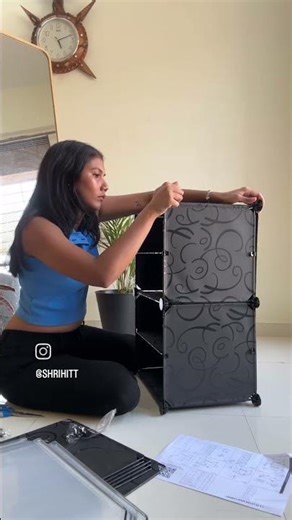 Shoe rack assembly instructions 👟 Best shoe rack for home 🏡 How to assemble shoe rack #shorts