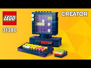 LEGO Mini Computer (31380) from Creator 3in1 Retro Gaming Console | Alternate Building Instructions