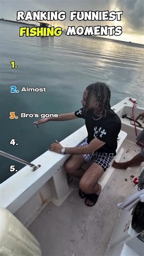 RANKING TOP 5 Funniest Fishing Moments 😂 #shorts
