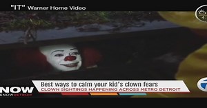 What to tell kids scared of clowns