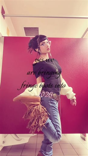 #fringeboots #tumblrgirl #fyp #calvinharris #fy | Boots