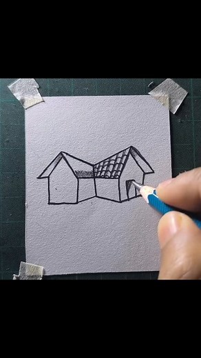 33K views · 301 reactions | How to draw a house | All About Art | Facebook