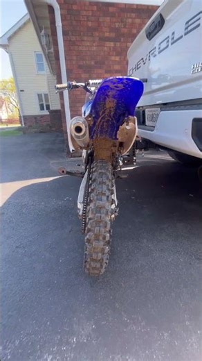 The before and after…. Got new pegs a new gear shifter a new back fender and a light bar!