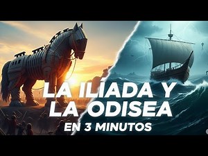 La Ilíada y La Odisea en 3 Minutos: Las Épicas de Homero Explicadas