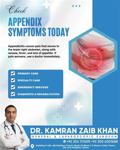 Appendix Pain Symptoms You Should Never Ignore