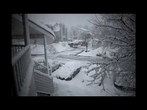 Snow Storm Time Lapse