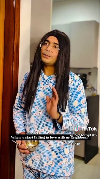 part 4 #tiktok #lovestory #fyp #viral #neighbour