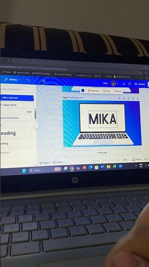 Name Randomizer Using Canva and PPT Presentation
