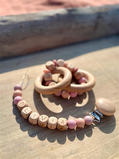 Personalized Pacifier Clip: Thoughtful Baby Shower Gift & Newborn Gift - Etsy