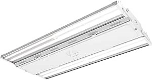 Lithonia Lighting Compact Pro LED High Bay Light, Ceiling Lighting Fixture, 24,000 Lumens, 5000K Daylight, Dimmable LED Work Light for Garage and Warehouse, MVOLT 120-277V (CPHB 24LM MVOLT 50K)