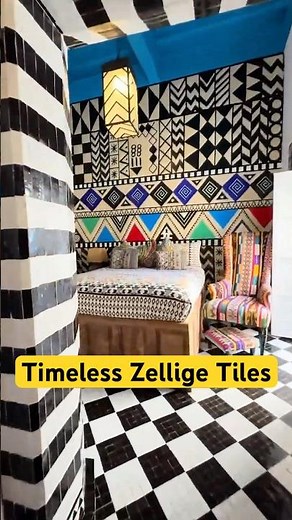 Morocco’s Timeless Zellige Tiles! 😍