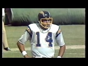 NFL 1981 10 11 81 Minnesota Vikings at San Diego Chargers pt 2 of 3