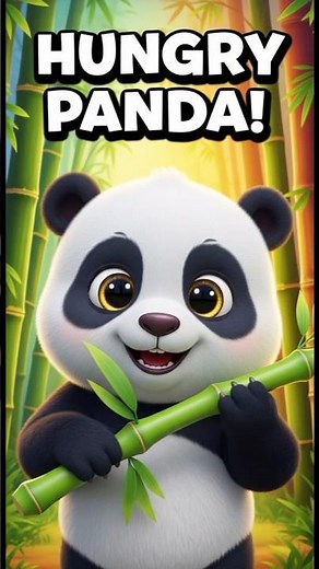 Panda’s Fun Day in the Bamboo Forest 🌿 | Animated Short Story #usa #shorts #panda