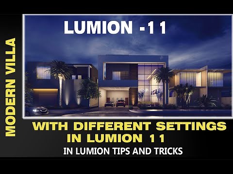 Lumion 11 Night with Rain and Lighting Settings - SERIES - 65