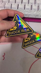 Shock Risk Proto Stickers (9 ~2"x2") - Etsy Canada