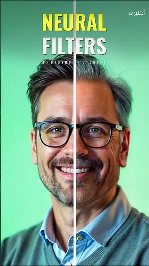 Neural Filters Photoshop 2025 - Turn a Young Man into an Old Man in Seconds