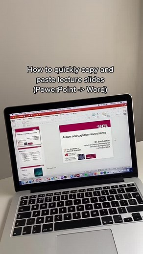 Study Hacks: How to Quickly Copy and Paste Lecture Slides